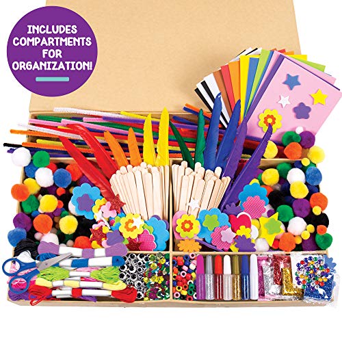  Caydo 3000 Pcs Kids Art and Crafts Supplies, Toddler